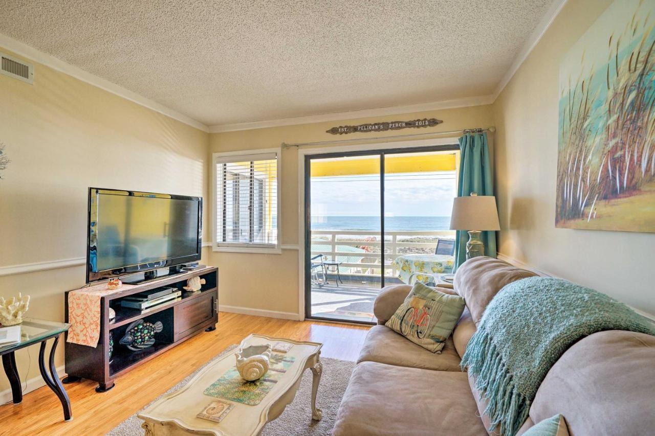 Breezy Beach Retreat With 180-Degree Ocean Views! Apartment Carolina Beach Ngoại thất bức ảnh