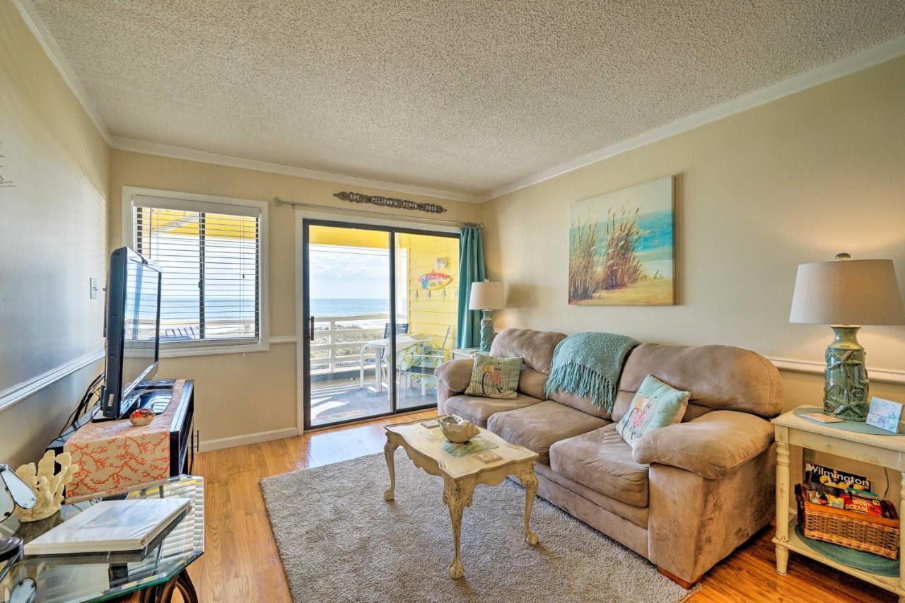 Breezy Beach Retreat With 180-Degree Ocean Views! Apartment Carolina Beach Ngoại thất bức ảnh